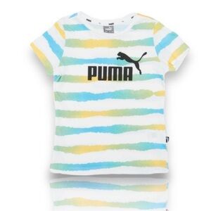 New puma kids striped tee​​
